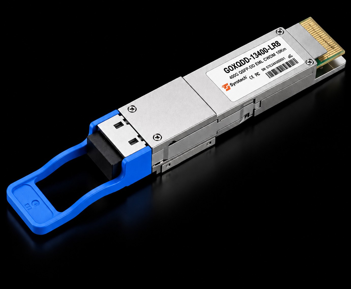 Syrotech GOXQDD-13400-LR8 400G QSFP-DD transceiver